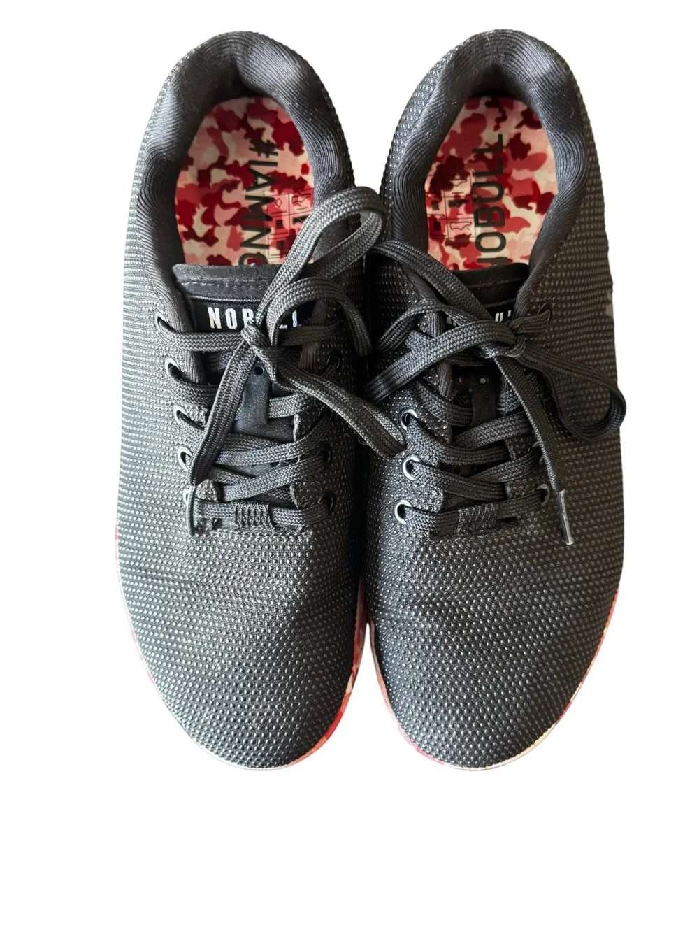 NOBULL- Black Floral Training Shoes Sneakers Women’s 9.5 Men’s 8